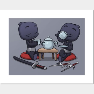 Ninja Tea Time Posters and Art